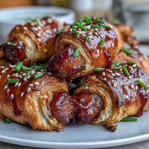 Pepper Jelly Hogs in a Blanket