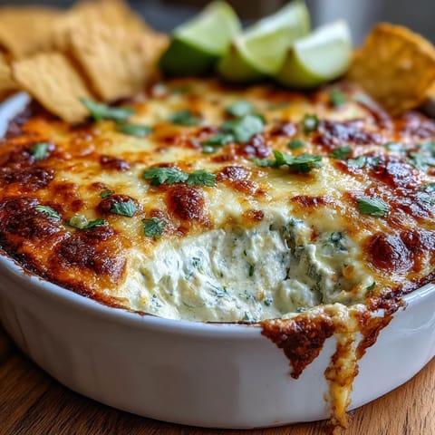 Serving suggestion: warm Cilantro and Lime Chicken With Scoops in a dish alongside tortilla scoops for a festive appetizer spread.